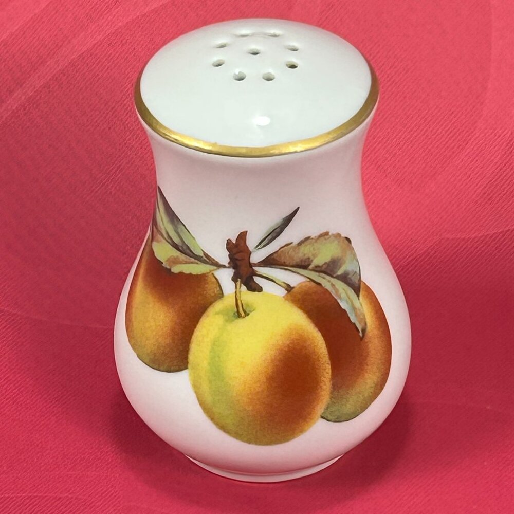 Royal Worcester Evesham porcelain pepper shaker